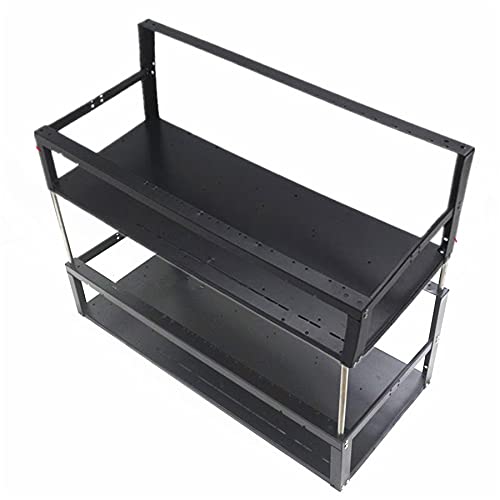 Caja de computadora con estant - 12 Gpu Open Air Frame Case reseña y precio